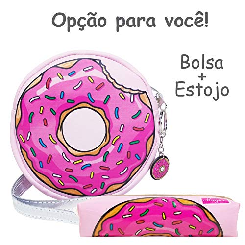 Bolsa Infantil Donuts Rosa, Magicc