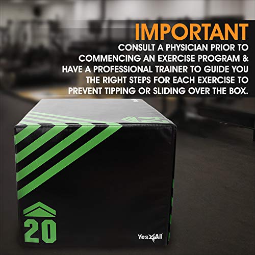 プライオボックス④緑　イエスフォーオール Yes4All　ジャンプボックス Amazon | イエスフォーオール(Yes4All) ソフトプライオボックス