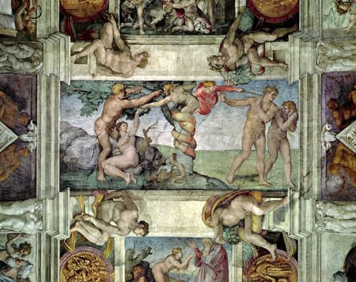 Mural de lienzo Cacciata de Buonarroti, un regalo artístico único 1