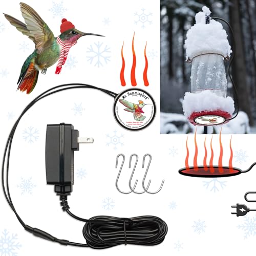 Hummingbird Feeder Heater Warmer Mr. Hummingbird