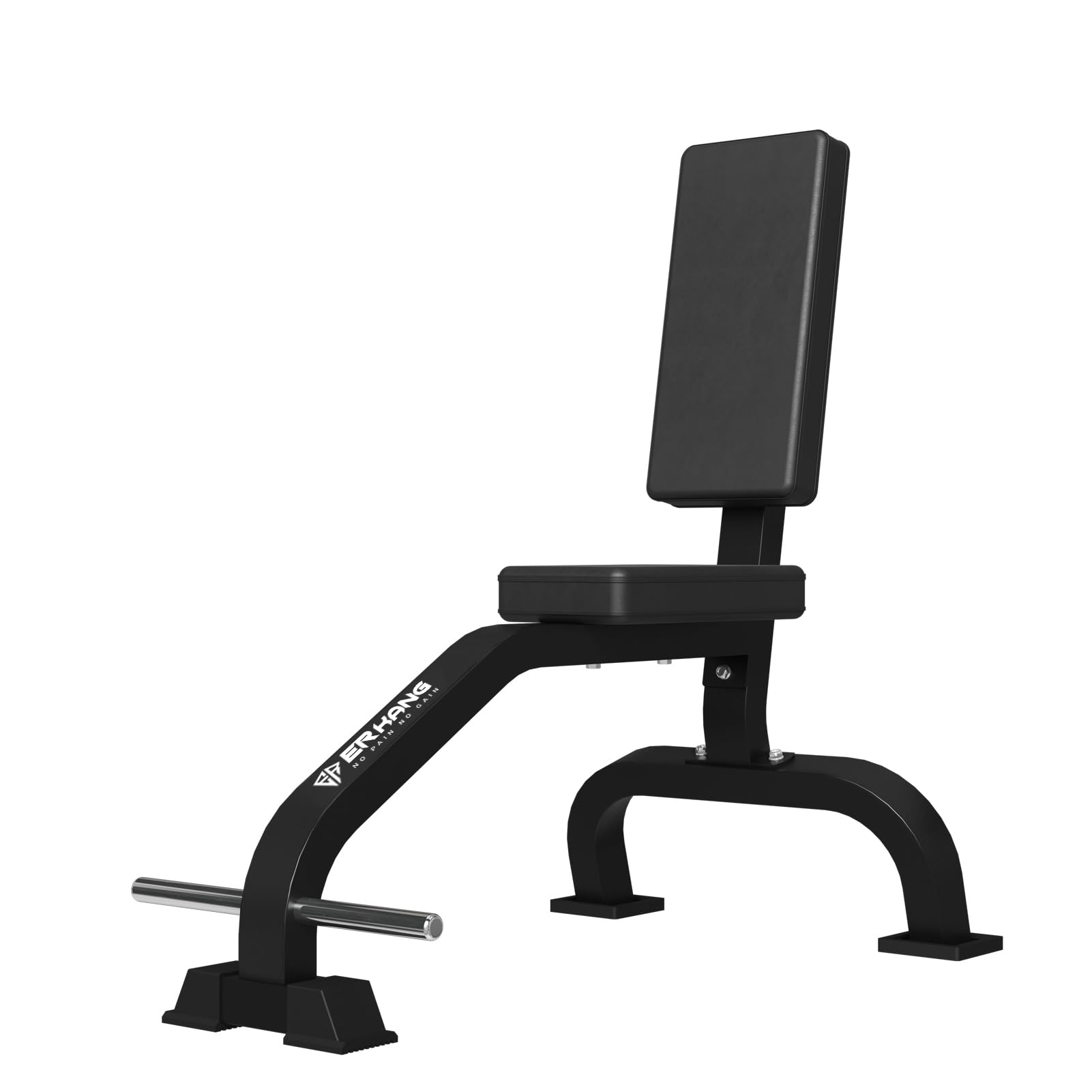 ER KANG Stationary Upright Bench, Seated Stationary Bench for Shoulder Press, Bicep Curls and Tricep Extension, Strength Training Bench Home Gym(New)