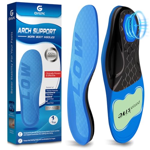 GVIIPK 280+ lbs Plantar Fasciitis Insoles