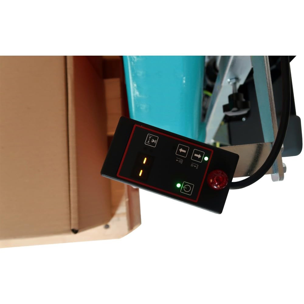 Ameise Scherenhubwagen PTM elektrohydraulisch | 1.500 kg Tragkraft | 85-800 mm Hubbereich | 1.200 mm Gabellänge | Lenkrad aus robustem Polyurethan | Polyurethan Tandem-Gabelrollen | Hubtisch