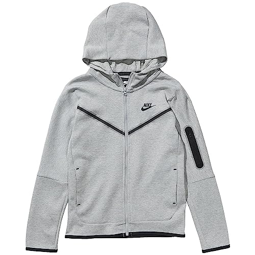 Image of Nike Boy's Sportswear Tech Full Zip Fleece (Little Kids /Big Kids)