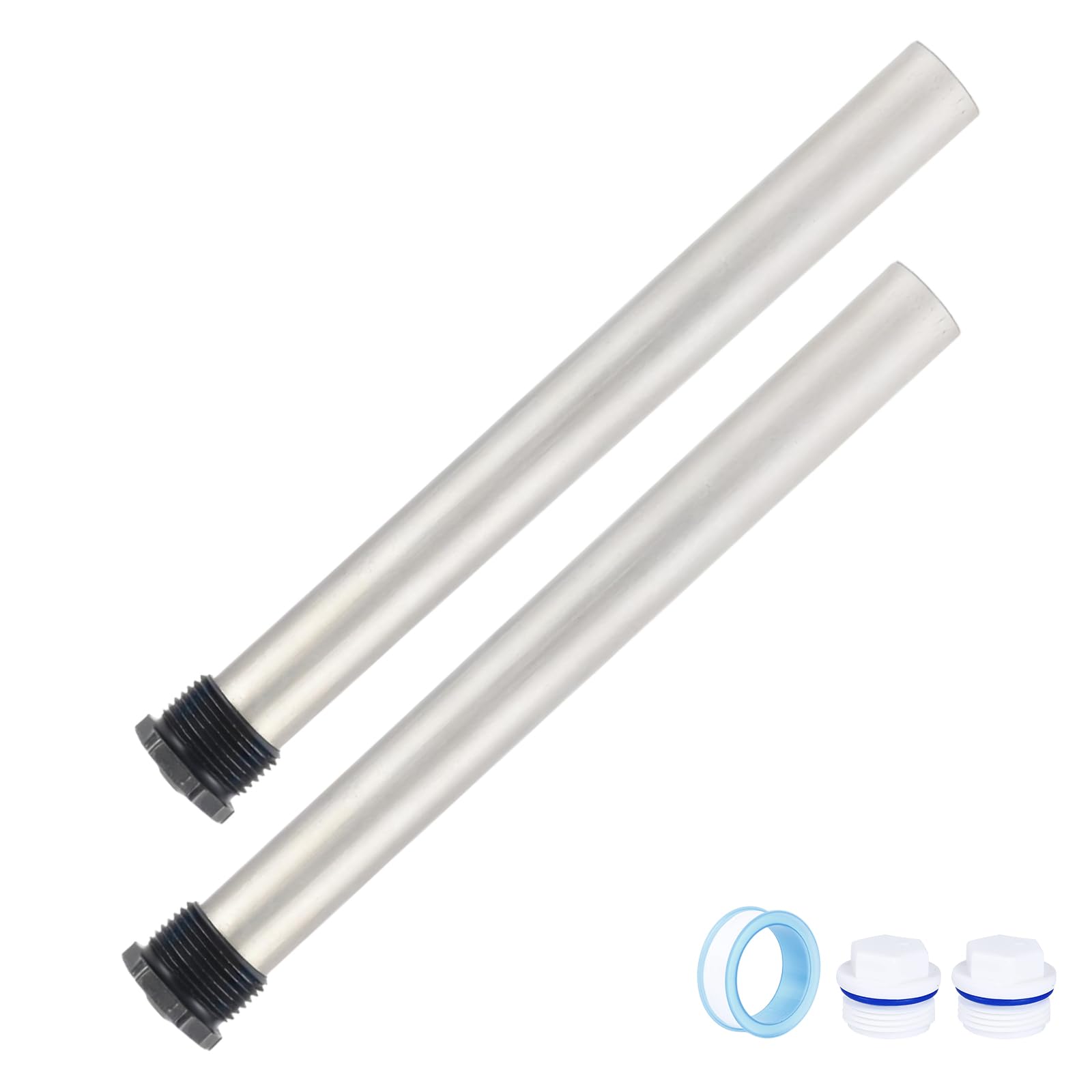 Anode magnésium chauffe-eau 23,5 cm évite la rouille et tartre camping-car