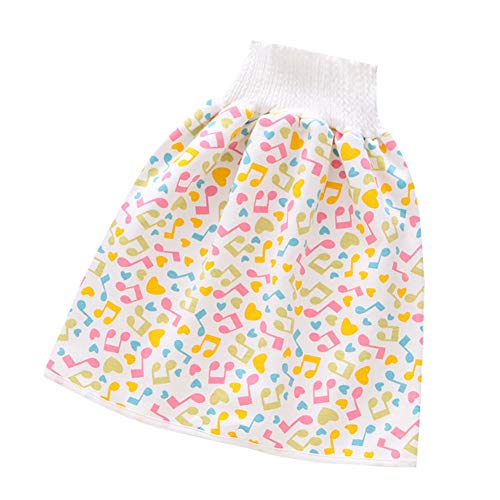 Toddler Waterproof Training Pants Cloth Diaper Skirts for Baby Boy Girl Night Time Sleeping Bed Clothes for Potty Training… (Music)