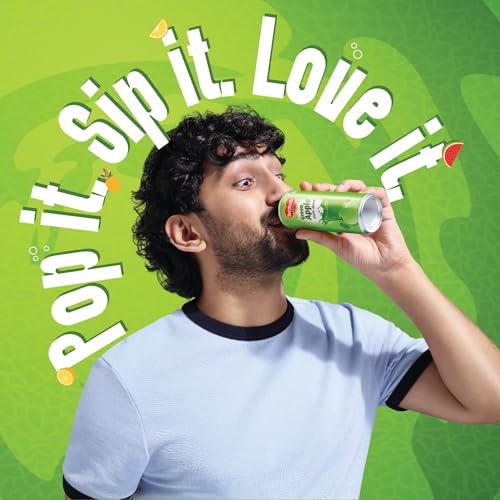Image of Del Monte Green Apple Fruit Drink (Pack of 18) - Crisp, Tangy & Ideal for Mocktails & Cocktails |No added preservatives