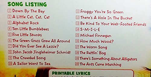 Down by the Bay ~ Sing-Along Book & Music Cd with 20 Songs