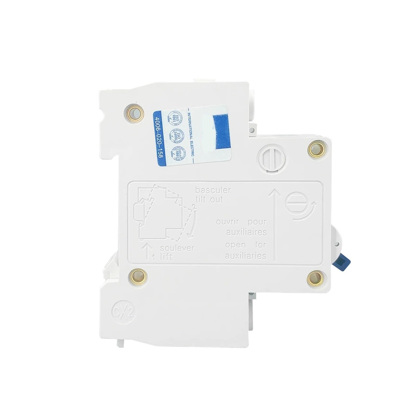 Interruttore automatico DC 6KA 1P 125V Mini 3A 6A 10A 16A 20A 25A 32A 40A 50A 63A 1 pz(20A)