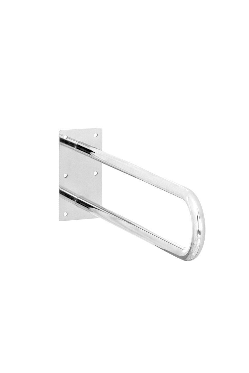 Pared Apoyo Mango Asidero Plata Acero Inoxidable 60 cm Apoyo Mango – Mango lavabo para inodoro