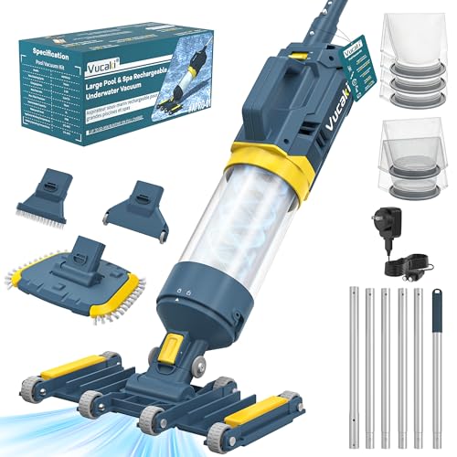 Vucaki 5-in-1 Cordless Pool Vacuum