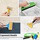 16 Stück Tapeten Glättungswerkzeug Set,Tapetenwerkzeuge Inklusive Pressräder,Cutter,Spachtel,Pinsel,Professionelle Wallpaper Tools Tapezierwerkzeug für Tapeten,Wandbilder