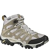 Merrell Women's  Taupe  Moab Vent Mid Wide Hiking Boot - 9 C/D US