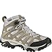 Merrell Women's Taupe Moab Vent Mid Wide Hiking Boot - 9 C/D US