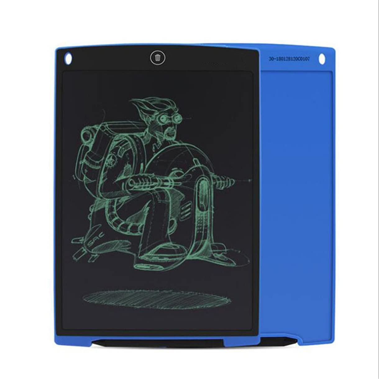 12 inch LCD-schrijftablet met pen, digitale tekentablet handschriftpads notitieblok, draagbaar elektronisch tabletbord (blauw