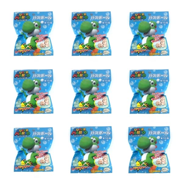 Amazon.co.jp: (9個セット) バスボール ヨッシーの卵型バス
