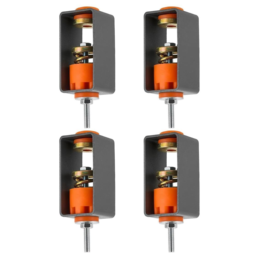 Littimoon Home Theaters Compatible 4 Pack Spring Vibrate Isolator Hangers Ceiling Vibration Damping Mounts Ideal for A/C Air Handler Systems