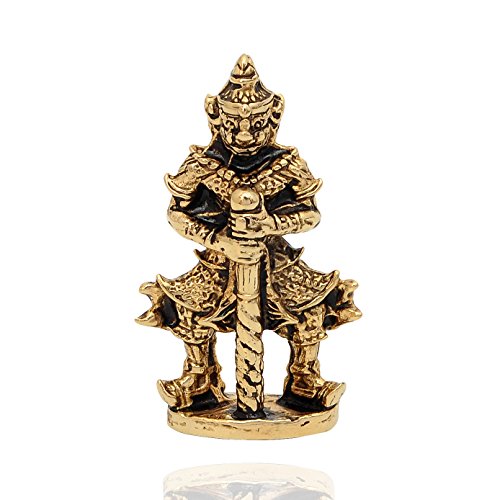 Estatua de bronce Thai Giant Vessavaṇa Lord of Yaksha