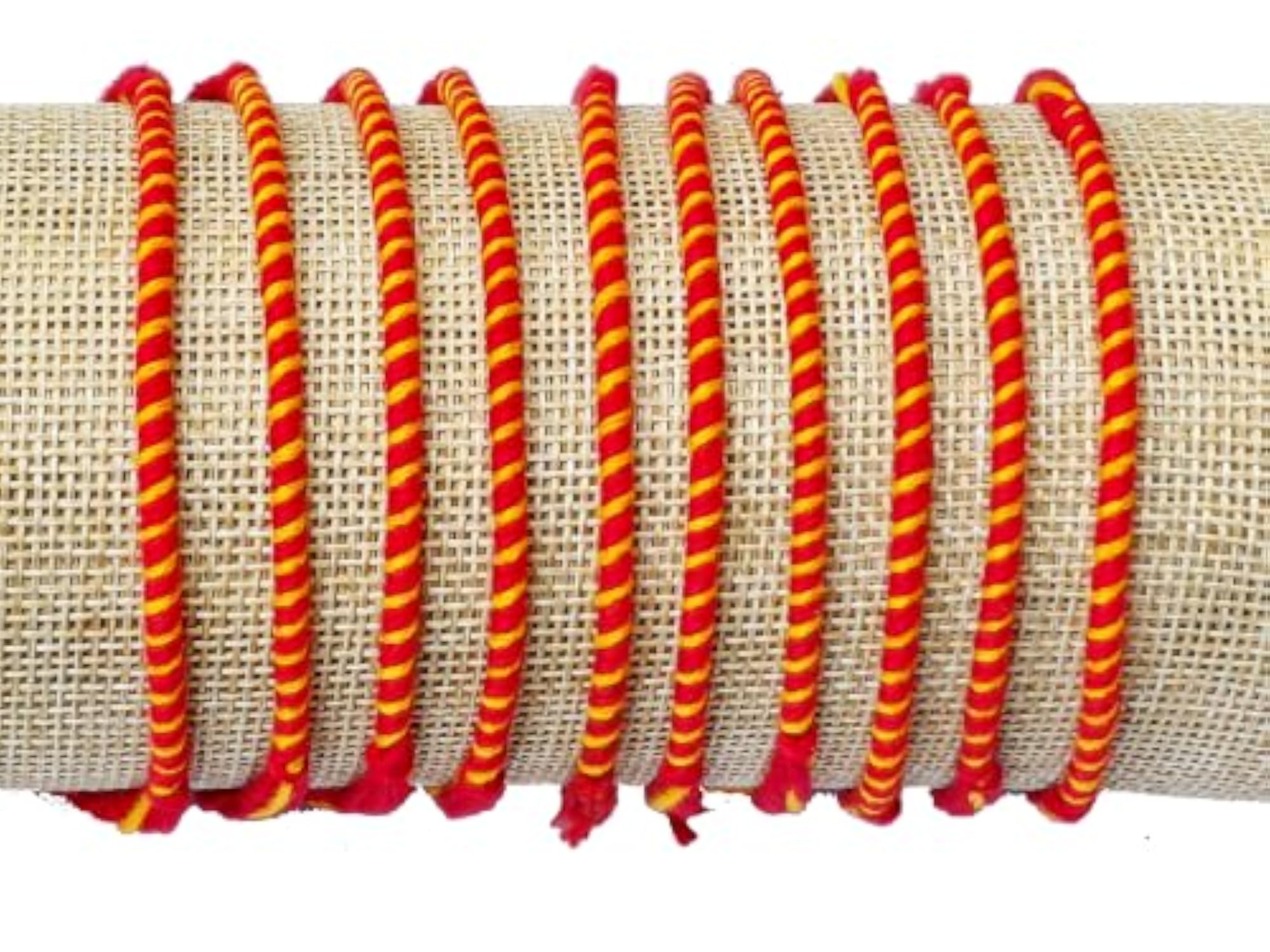Set Of 6 Premium Handmade Moli Thread Rakhis