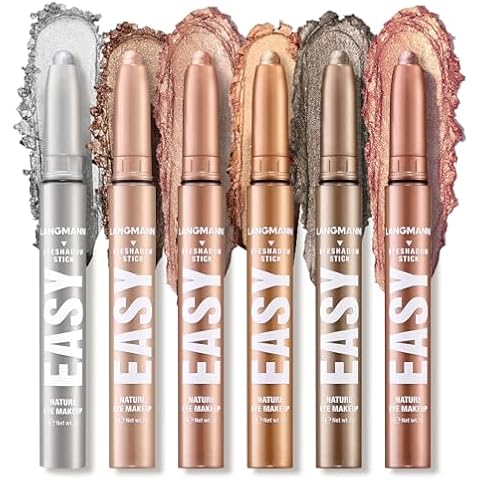 6PCS HQDA Shimmer Cream Eyeshadow Set Cover