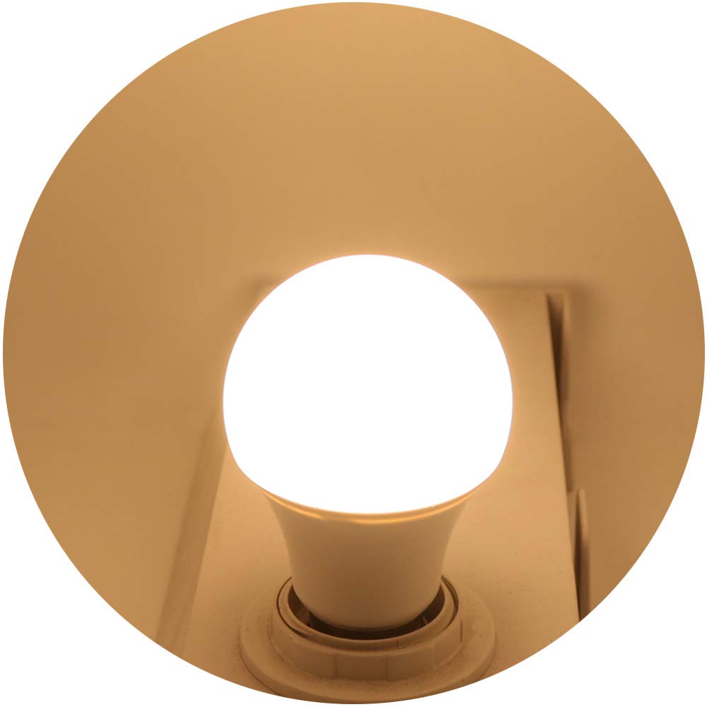 Bombillas LED Esférica Casquillo E27,12W Equivalencia 100 W,Blanco Cálido 3000K, 1050 Lúmenes,Bombilla LED de bajo consumo,No regulable,Pack de 20 Unidades
