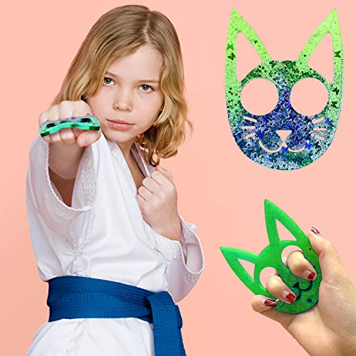 Cat Resin Mold Keychain Pendants Silicone Molds for Resin Casting, Crystal Epoxy Resin Molds DIY Crafts Jewelry Making Tools with Key Rings