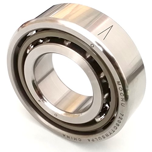 MOCHU 7205 7205C 7205CTYNSULP4 25X52X15 ABEC-7 Angular Contact Ball Bearing CNC 15° Contact Angle Universal Arrangement Metric