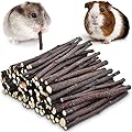 300g Apple Sticks Hamster Rabbit Chew Toys Natural Treats Small Animals Molar Wood Toys Chinchillas Hamsters etc