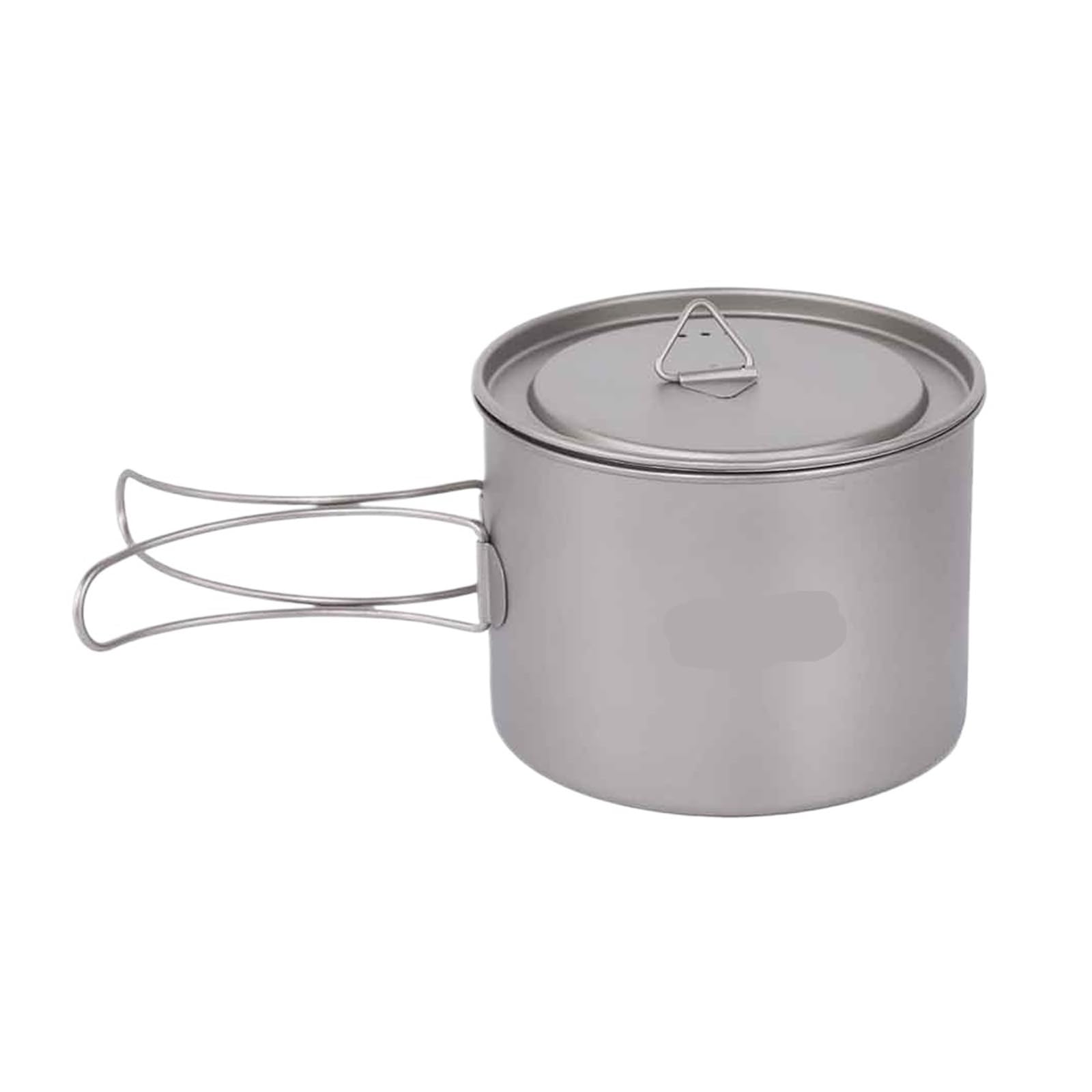 Generico Compatibile con Tazza da 900 ml Ultraleggera Portatile Appendere Coperchio e Manico Pieghevole Campeggio all'aperto