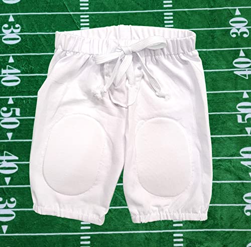 Football Pants Cake Smash Birthday Outfit Padded Knee Uniform Pants2