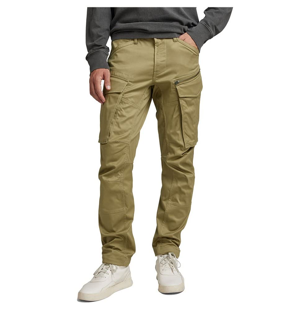 G-STAR RAW Men's Rovic Zip 3D Regular Tapered Pants, Green (fresh army green D02190-C072-9822), 30W / 30L