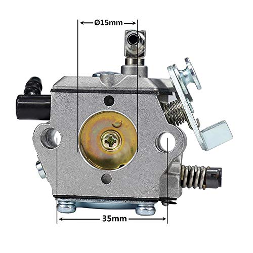 Carburetor Carb Fit on Chainsaw MS028 028 028AV Chainsaw Carburetor Replacement Compatible for WT-16