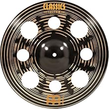 Classics Custom Dark Trash Crash — is an immensely versatile cymbal, due in part to the hole cut outs that dry the sustain — great for trashy accents or a cymbal stack configuration Dark finish with extra hammering — a highly specialized finishing pr...