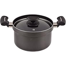 パール金属 おかゆ ご飯鍋 5合 炊き ガラス蓋付 IH対応 フッ素加工 炊飯器 飯炊き先生 HB-1908