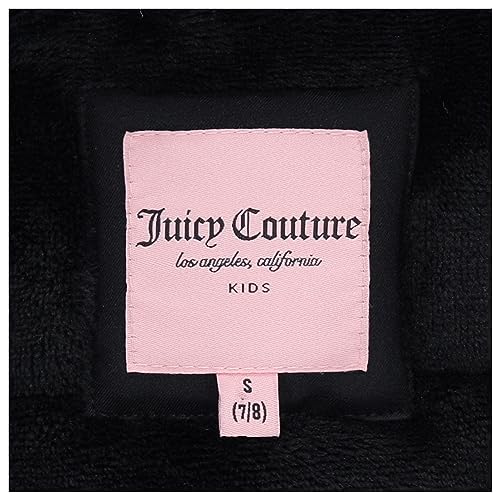 Image of Juicy Couture Girls Coat, Faux Fur Hooded Winter Jacket, Warm Padded Parka Hoodie, Kids Heavyweight Winter Coat