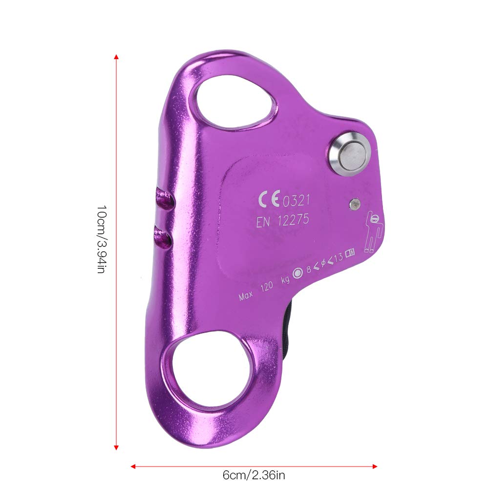 yaogohua Climbing, Ascender, Tree Climbing Equipment, Aviation Aluminum Outdoor Rock Climbing Ascender, Climbing Fall Prevention Riser Equipment