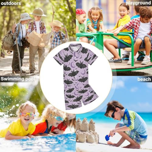 Image of Boccsty Ice Cream Drip Boy Summer Shorts Sets Hawaiian Toddler Boys T-Shirt & Pants 2 Pcs 3T-10T