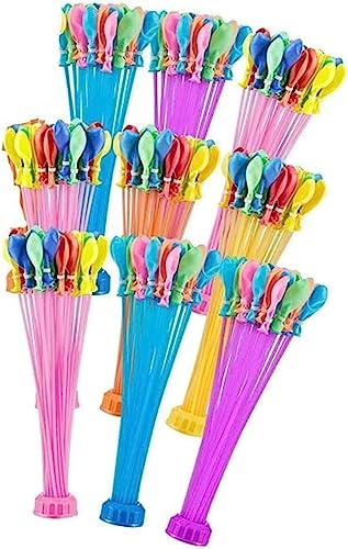 SKY-TOUCH Colorful Water Balloons Rapid-Filling Self-Sealing Easy Fill for Outdoor Family Party Friends Children Summer Fun(333pcs/bag)