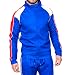 Costume Agent Beer Fest USA Blue and Red Tracksuit Jacket and Pants Halloween Costume Cosplay, Medium