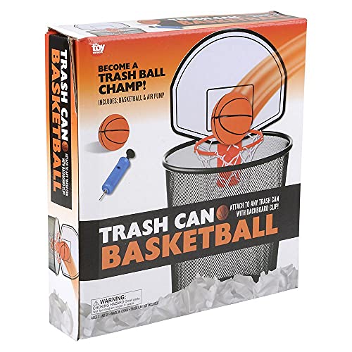 Forest & Twelfth 8.5 Inch Trash Can Basketball Game Set – Office Basket Ball Hoop Clip For Waste Basket thumb #6