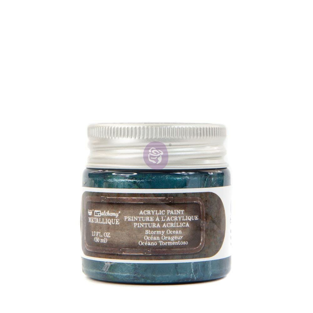 PRIMA MARKETING INC METALLIQUE ACRLYC PT, Stormy Ocean, One Size