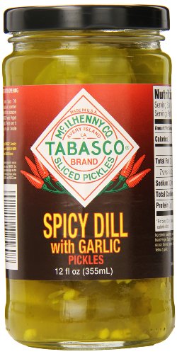 Tabasco Spicy Dill with Garlic Pickles, 12 Ounce