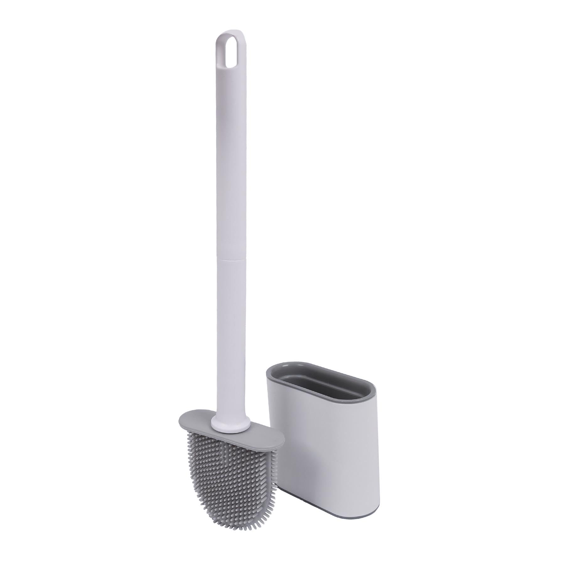 Harbour Housewares Toilet Brush and Holder - White