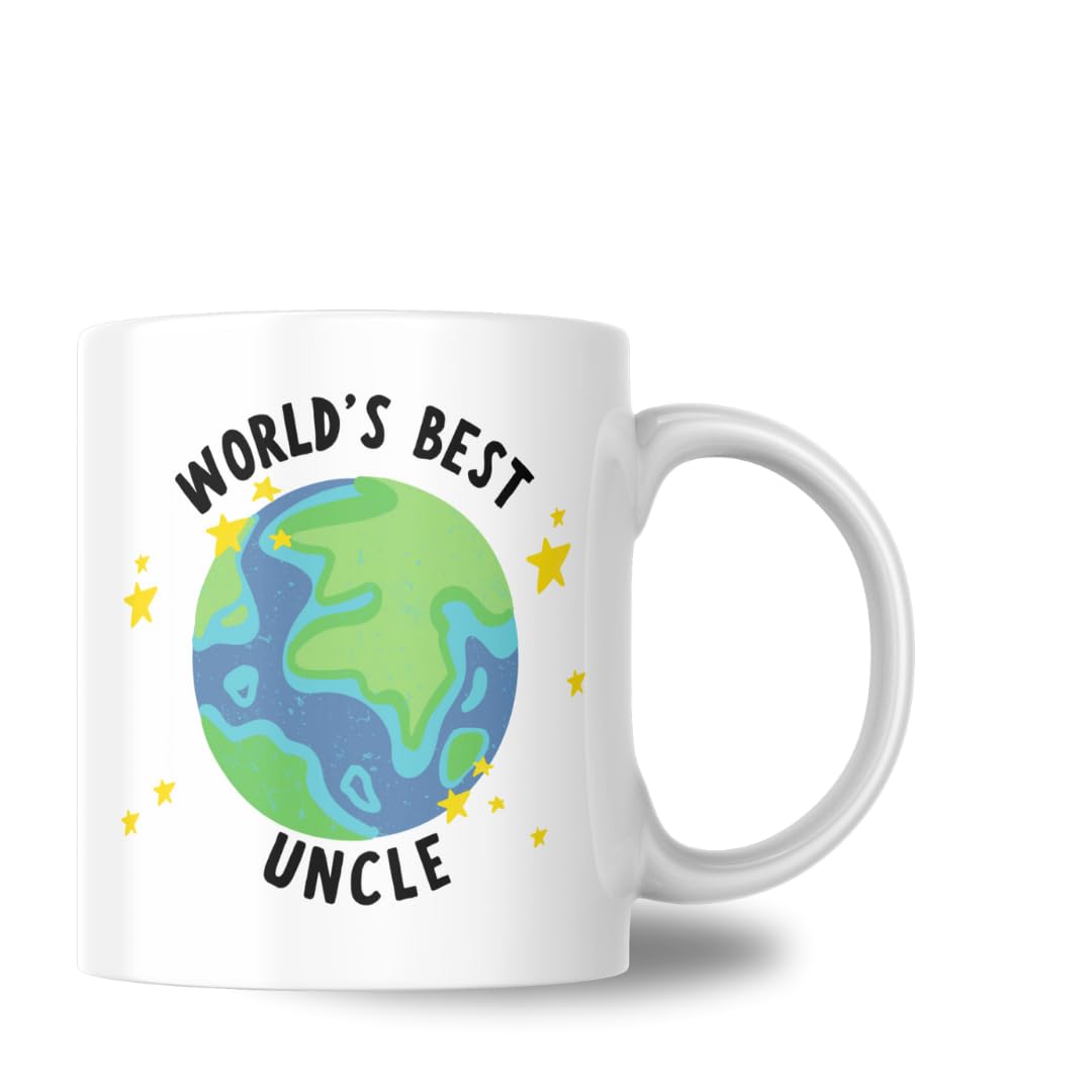 METAPRINTS - Uncle Mug Friend Funny Phrases Coffee Mug White 11 0z Ceramic Cup Gifts for Friends, Thank You Gifts for Friends for Partner Work Gifts, Birthday Gift Novelty Gift Mug for