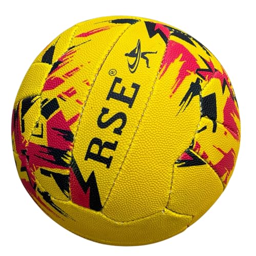 Image of Throw Ball in Synthetic Rubber Size 5 (Yellow)