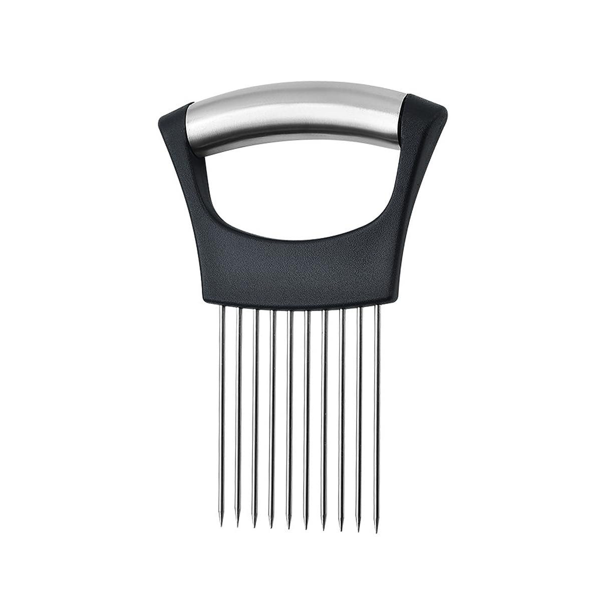 Onion Slicer Holder Set Stainless Steel Fruit and Vegetable Slicing Tool Meat Looser Food Slicing and Kitchen Gadgets Multi-Functional Kitchen Cutter Tool