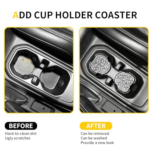 Portavasos para Jeep Wrangler JL 4XE 2 piezas miniatura 3