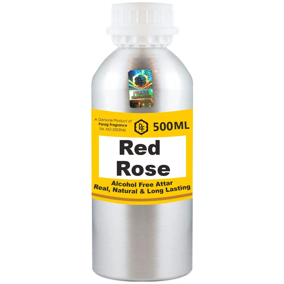 Parag Fragrances Red Rose Attar 500ml Wholesale Pack Attar (Alcohol Free, Long Lasting Attar For Men - Women & Religious Use) Worlds Best Attar | Itra | Fragrance Oil | Scent-image-24