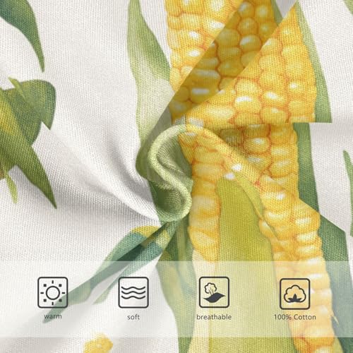 KLL Corn Cobs Beautiful Exotic Watercolor Little Boys Cotton Nighttime Underwear Cute Undies3