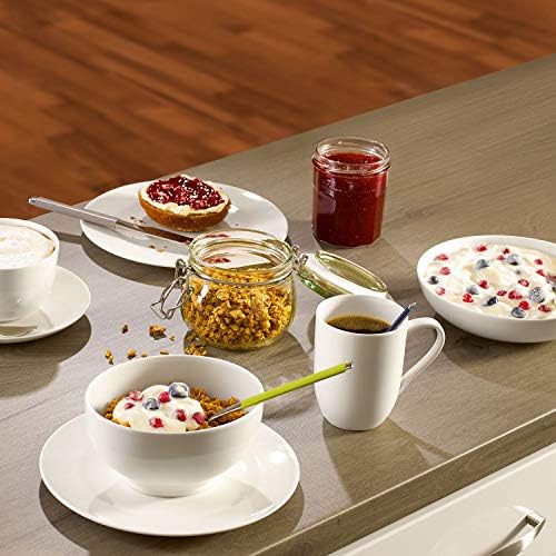 Villeroy & Boch For Me Coffee Mug 0.34 Litre Set, 2 Pieces, Premium Porcelain, White